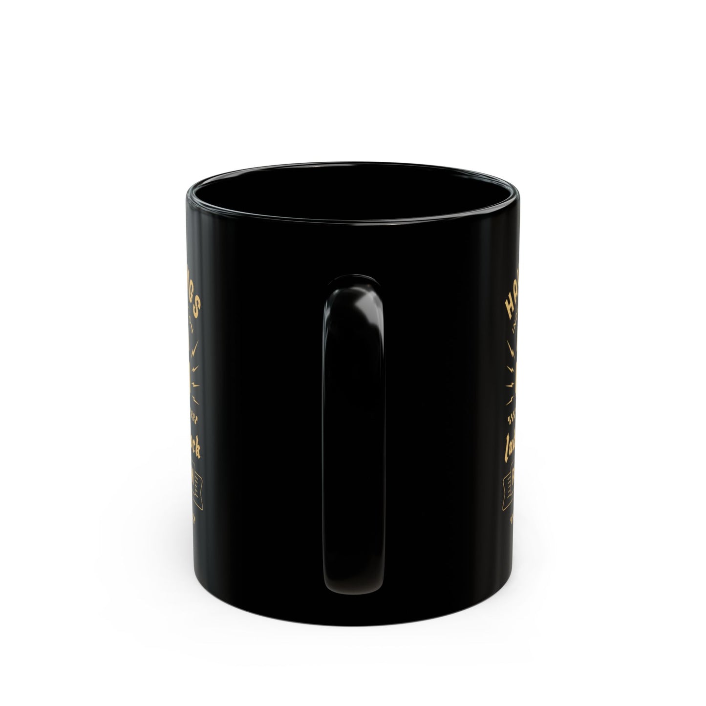 Haven Springs Radio Emblem Black Mug