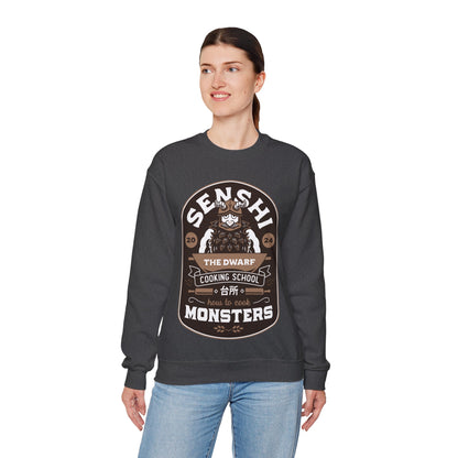 Dwarf Cooking School Emblem Unisex Crewneck Sweatshirt