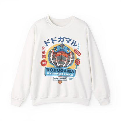 Dodogama Ice Cream Unisex Crewneck Sweatshirt