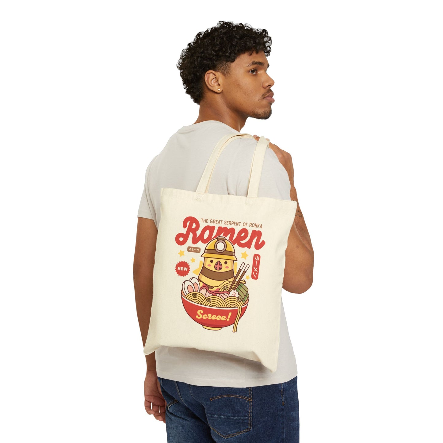 Serpent Of Ronka Ramen Canvas Tote Bag