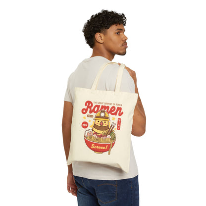 Serpent Of Ronka Ramen Canvas Tote Bag