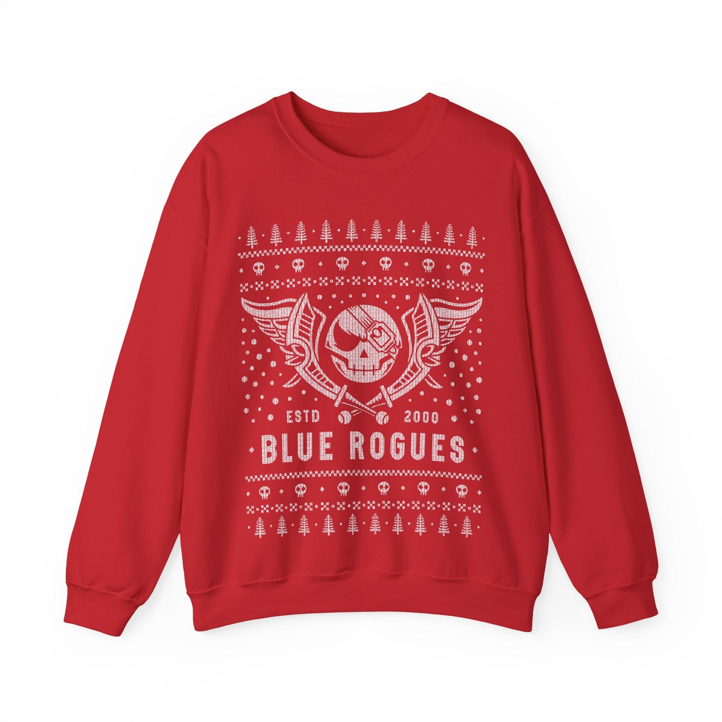 Blue Rogues Air Pirates Christmas Unisex Crewneck Sweatshirt