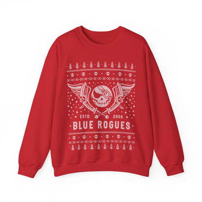 Blue Rogues Air Pirates Christmas Unisex Crewneck Sweatshirt