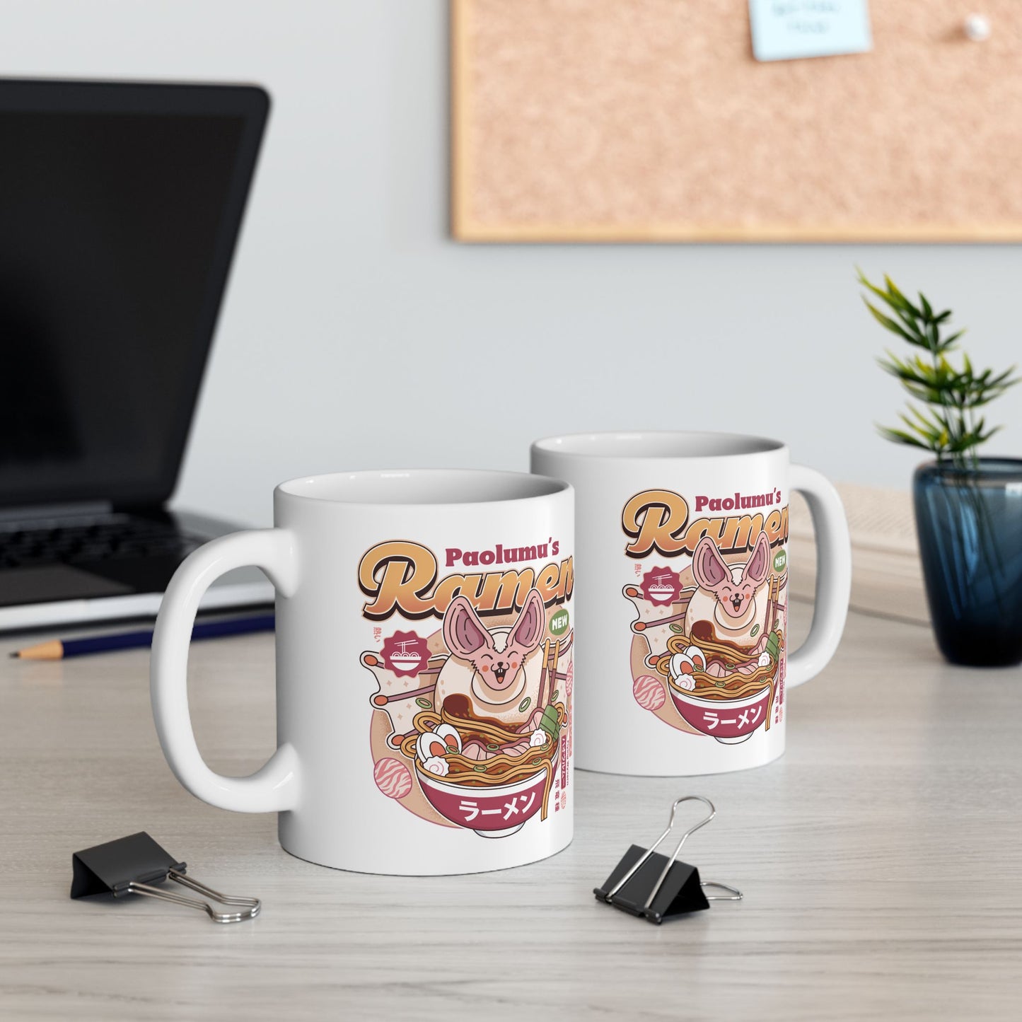 Paolumu Ramen Vintage Ceramic Mug