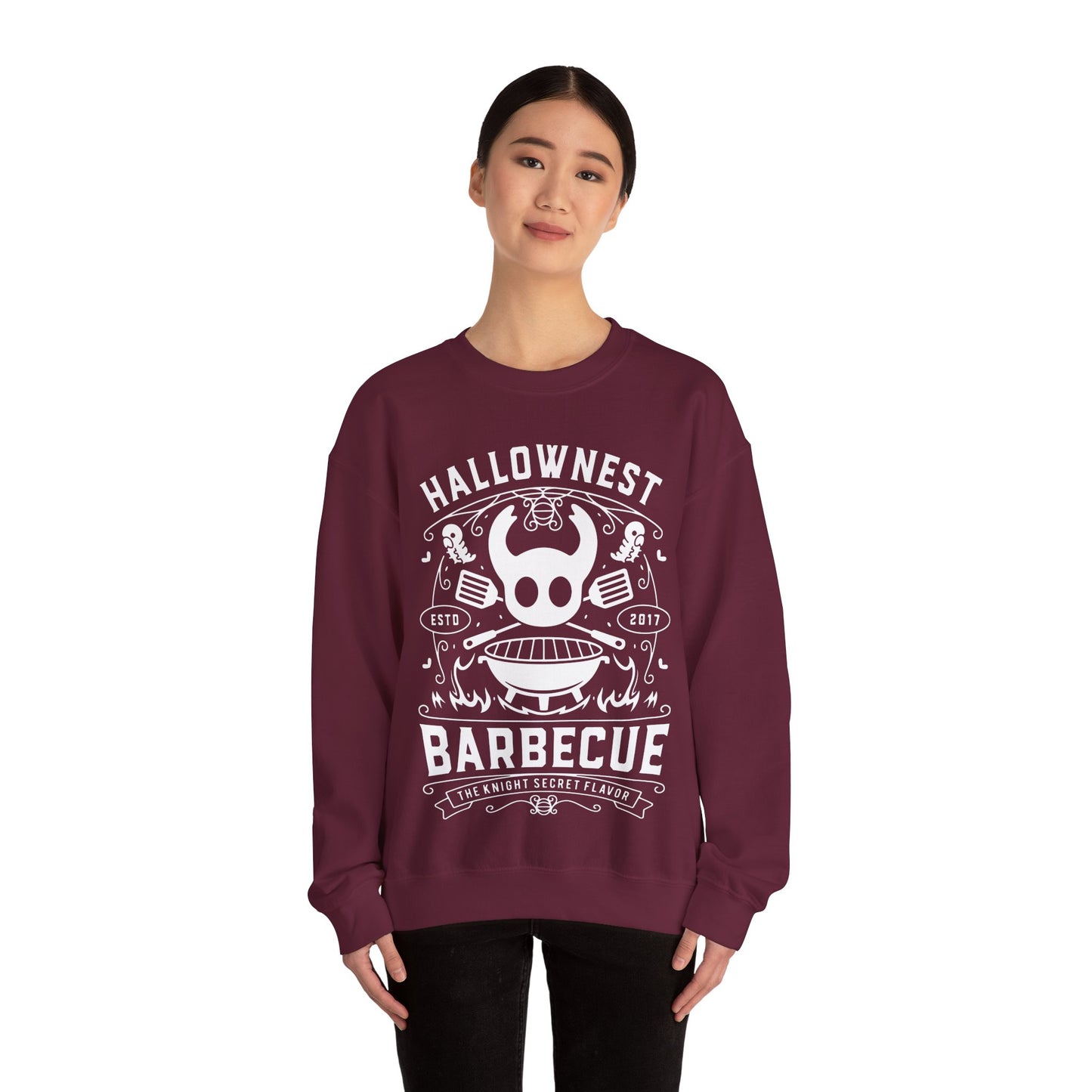 Hallownest Barbecue Emblem Crewneck Sweatshirt