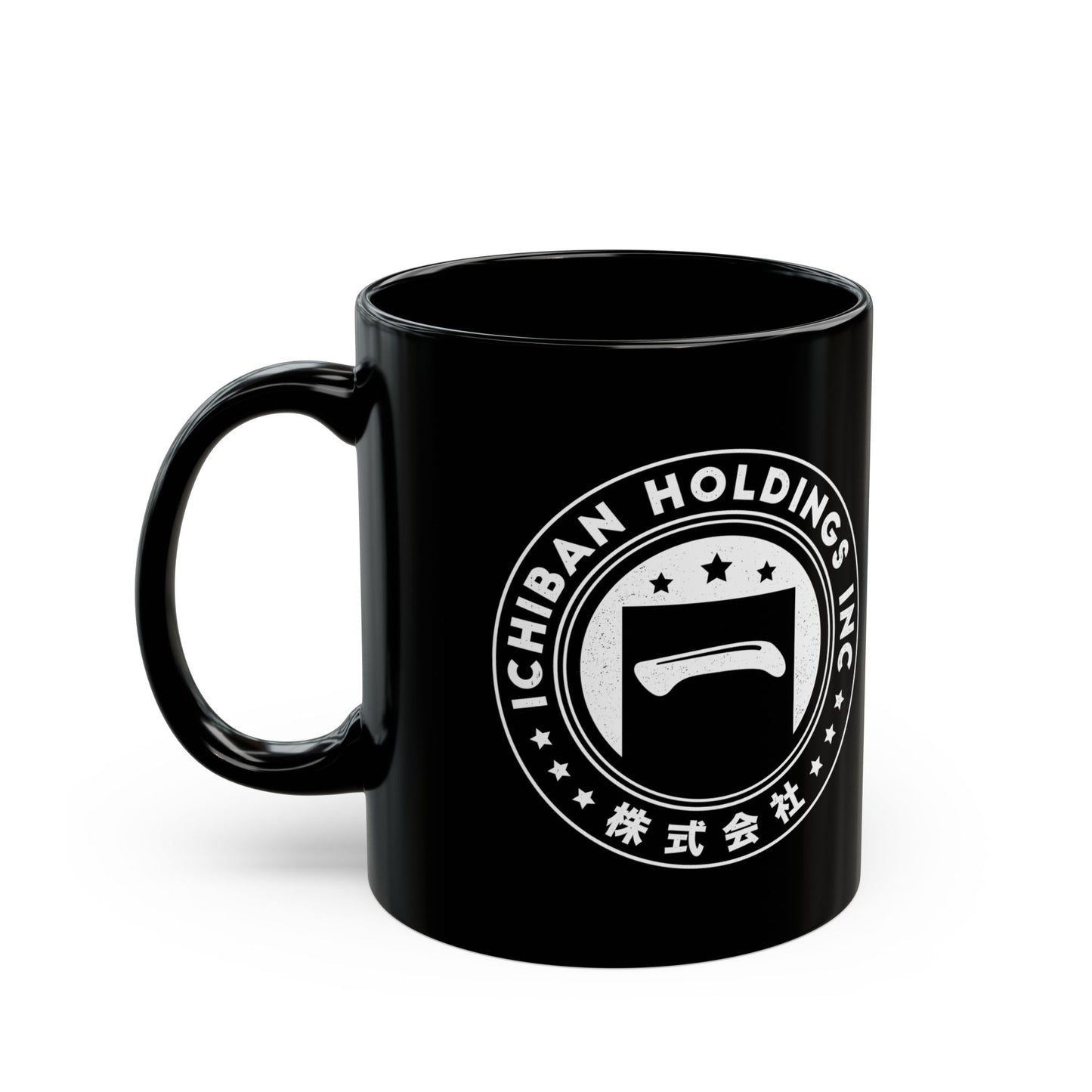 Ichiban Holdings Emblem Black Mug