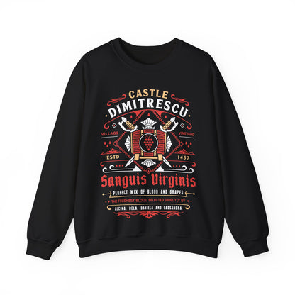 Castle Dimitrescu Vineyard Crest Crewneck Sweatshirt
