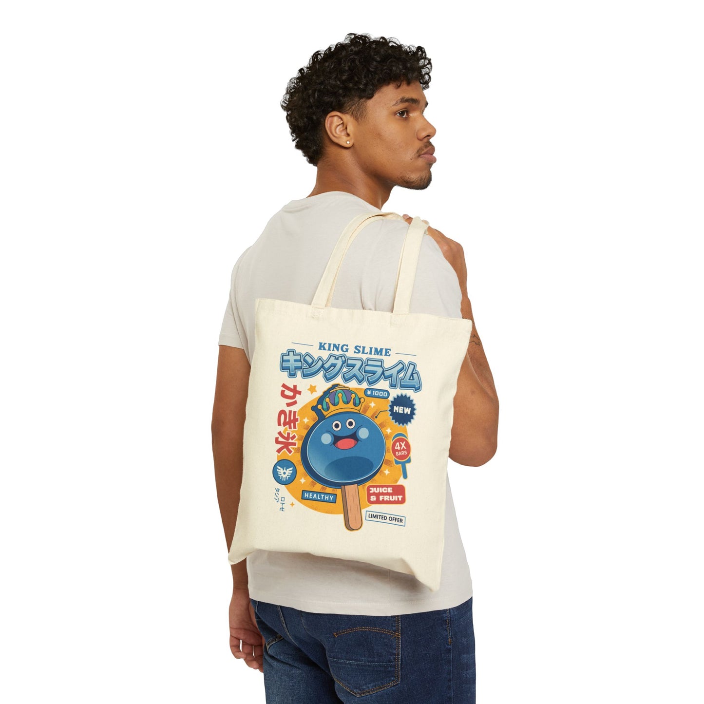 King Slime Ice Cream Tote Bag