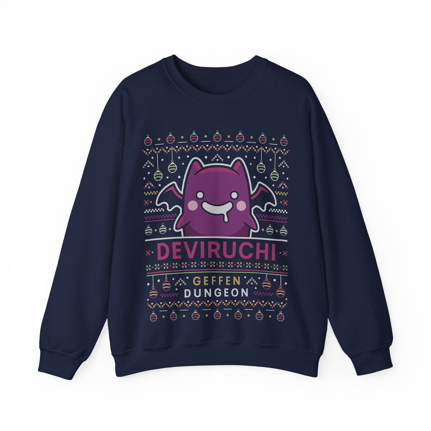 Deviruchi Ugly Sweater Crewneck Sweatshirt