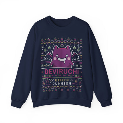 Deviruchi Ugly Sweater Crewneck Sweatshirt