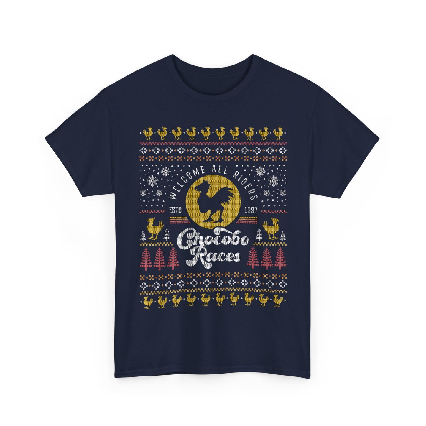 Chocobo Races Ugly Sweater Unisex T-Shirt