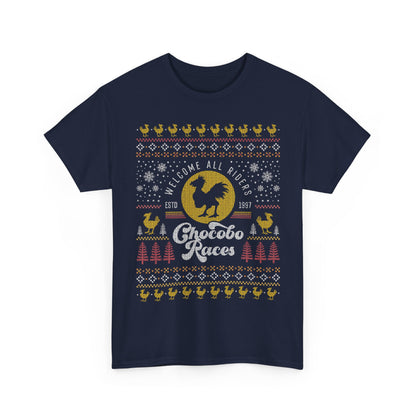 Chocobo Races Ugly Sweater Unisex T-Shirt