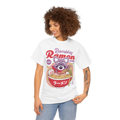Rambley The Raccoon Ramen Unisex T-Shirt