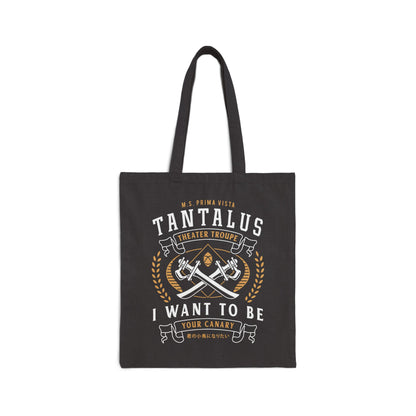 Tantalus Theater Troupe Emblem Canvas Tote Bag