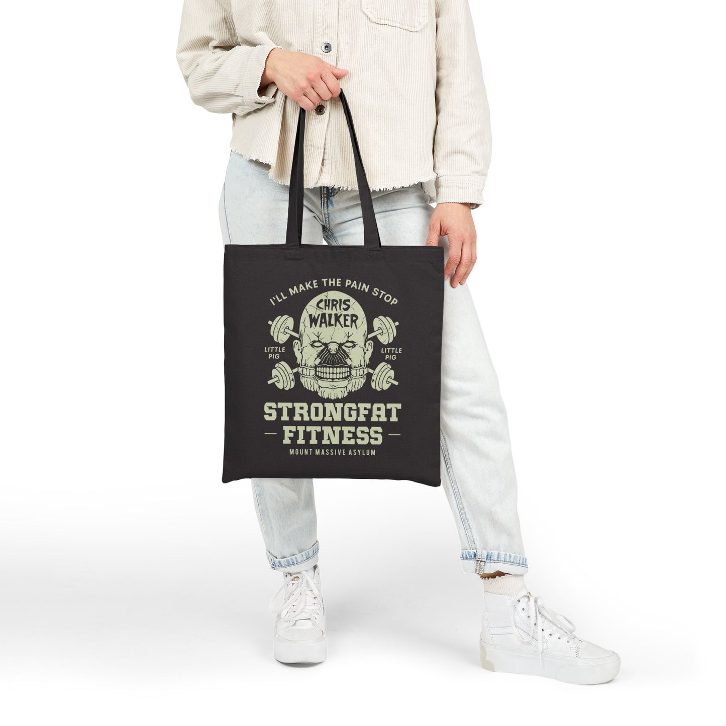 Mount Massive Asylum Fitness Canvas Tote Bag
