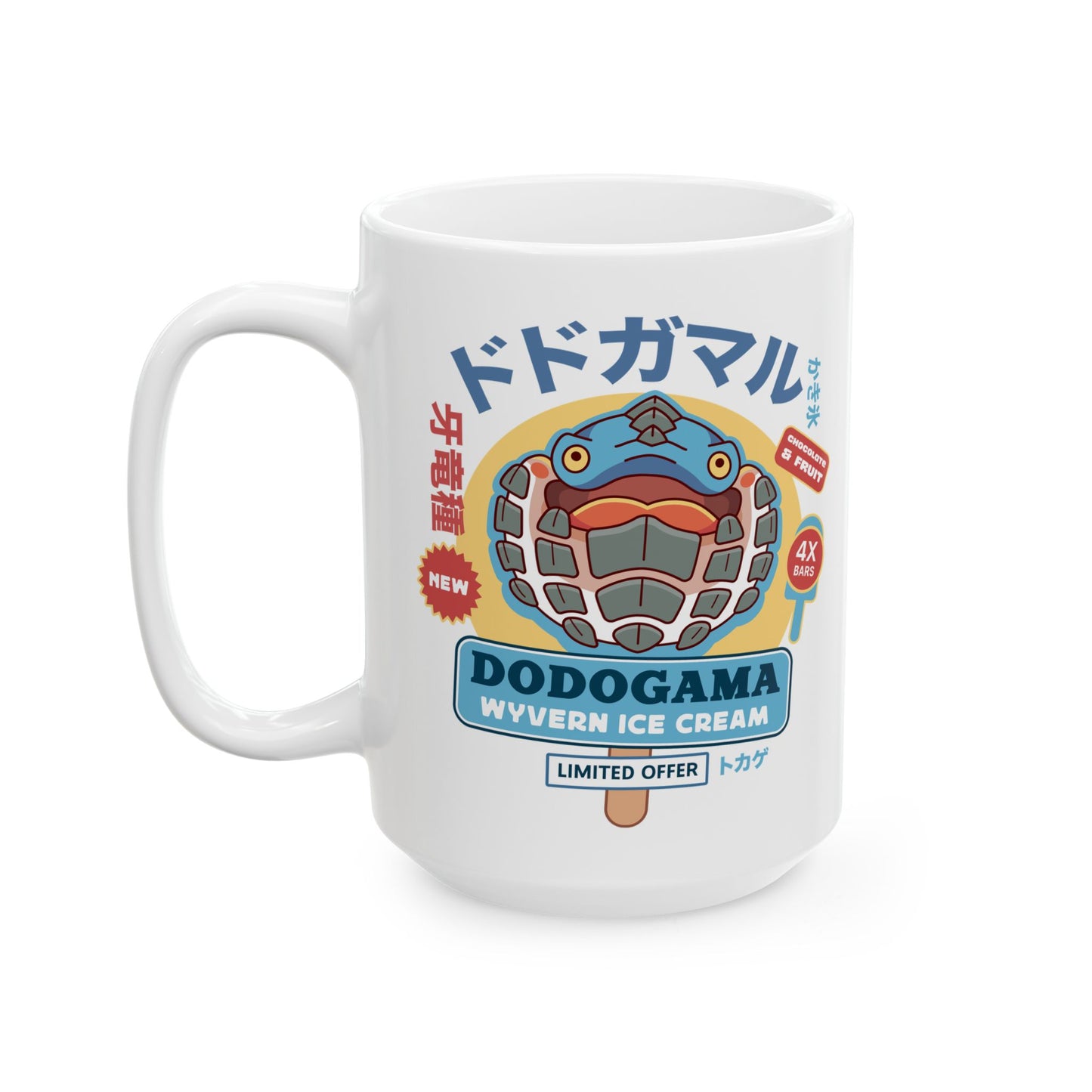 Dodogama Ice Cream Ceramic Mug