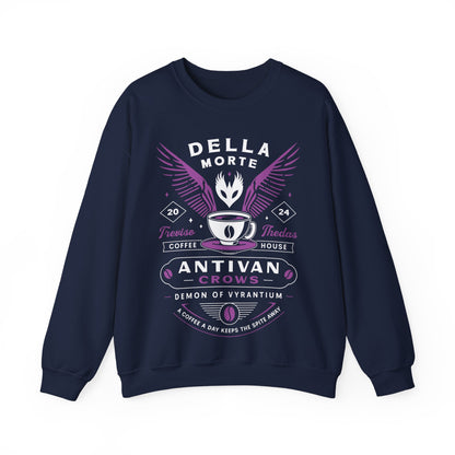 Antivan Crows Coffee Crest Unisex Crewneck Sweatshirt