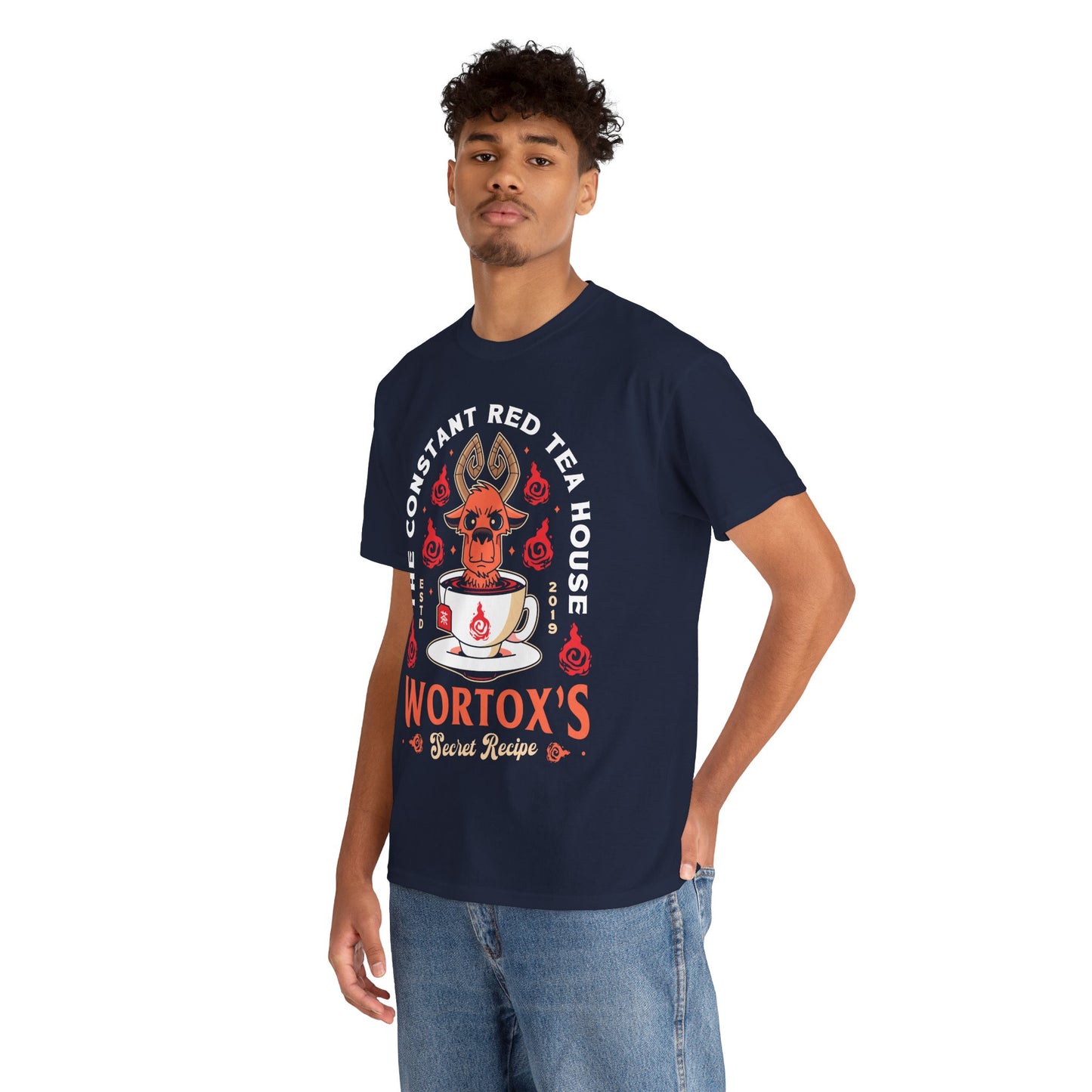 Wortox Red Tea Emblem Unisex T-Shirt