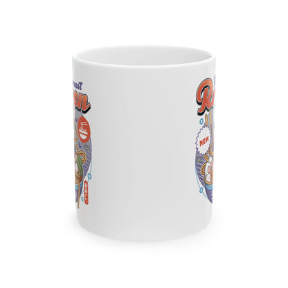 Hallownest Ramen Vintage Ceramic Mug