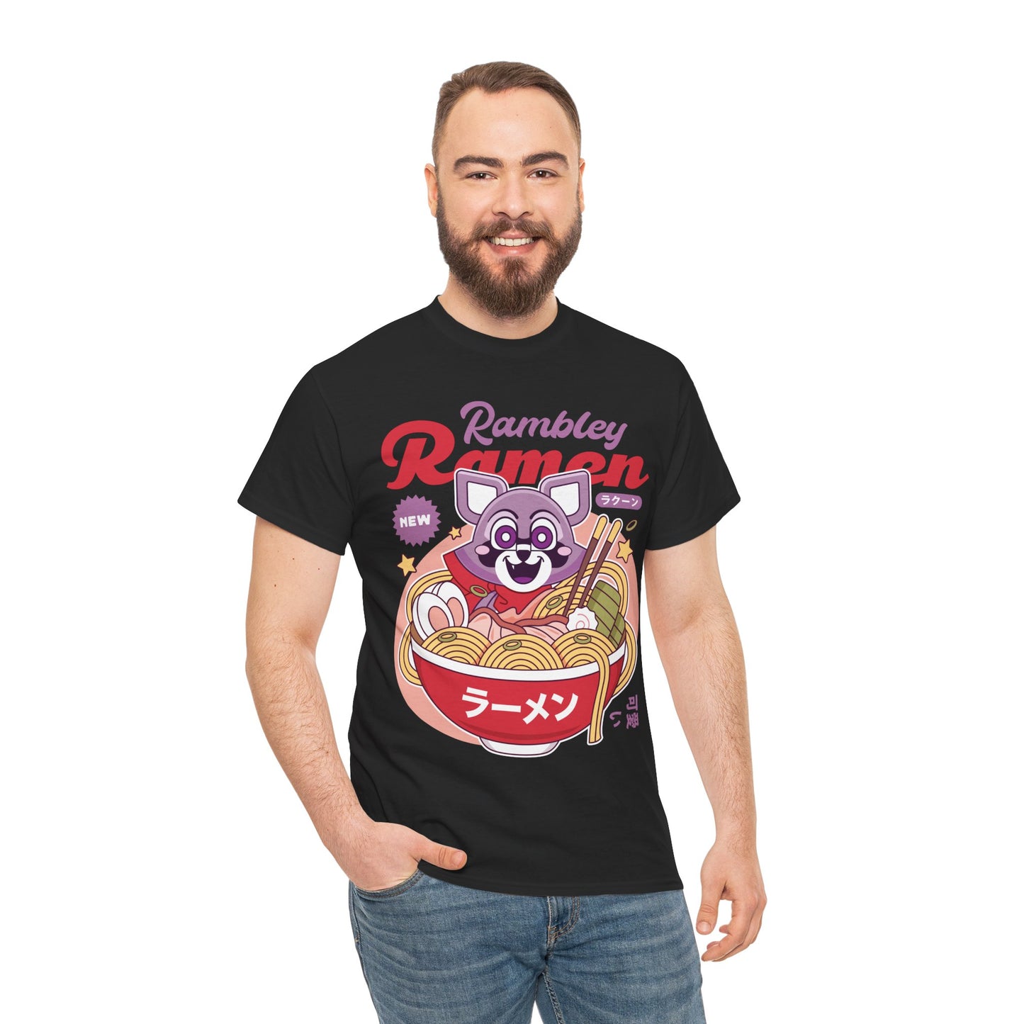Rambley The Raccoon Ramen Unisex T-Shirt