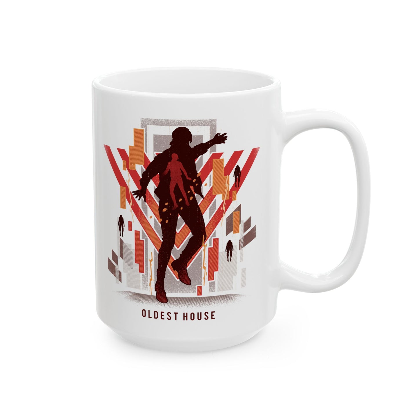 Paranatural Oldest House Building Ceramic Mug