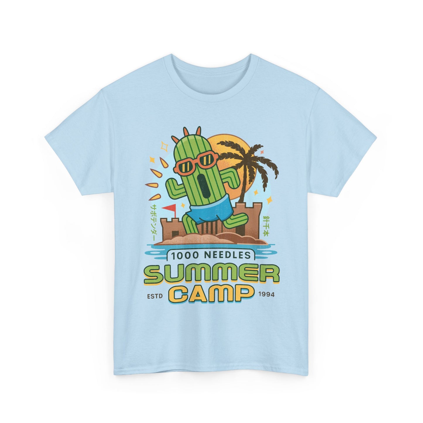 Cactuar Summer Camp Vintage Unisex T-Shirt