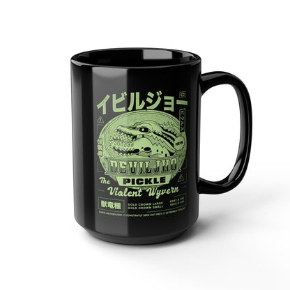 Deviljho Pickle Grunge Black Mug