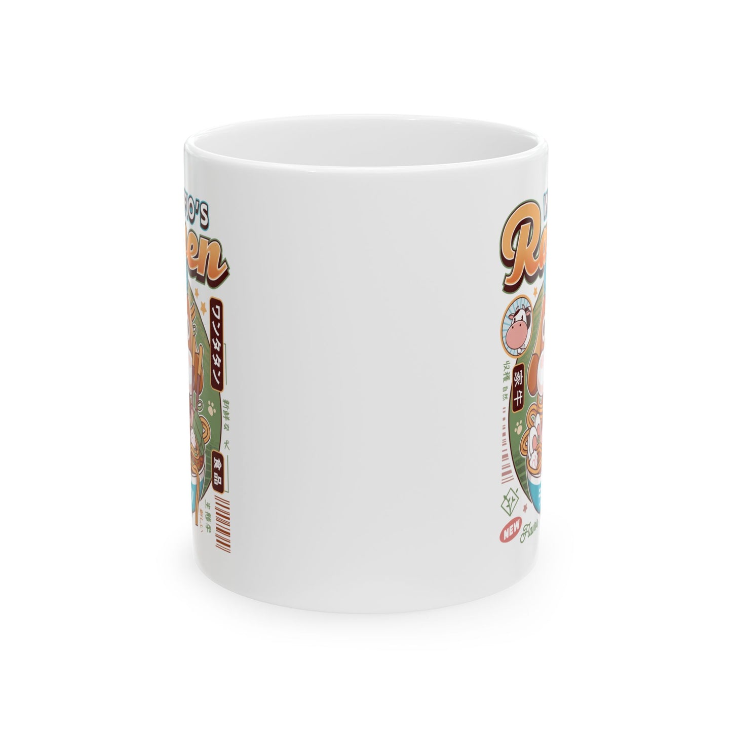 Woofio Vintage Ramen Ceramic Mug