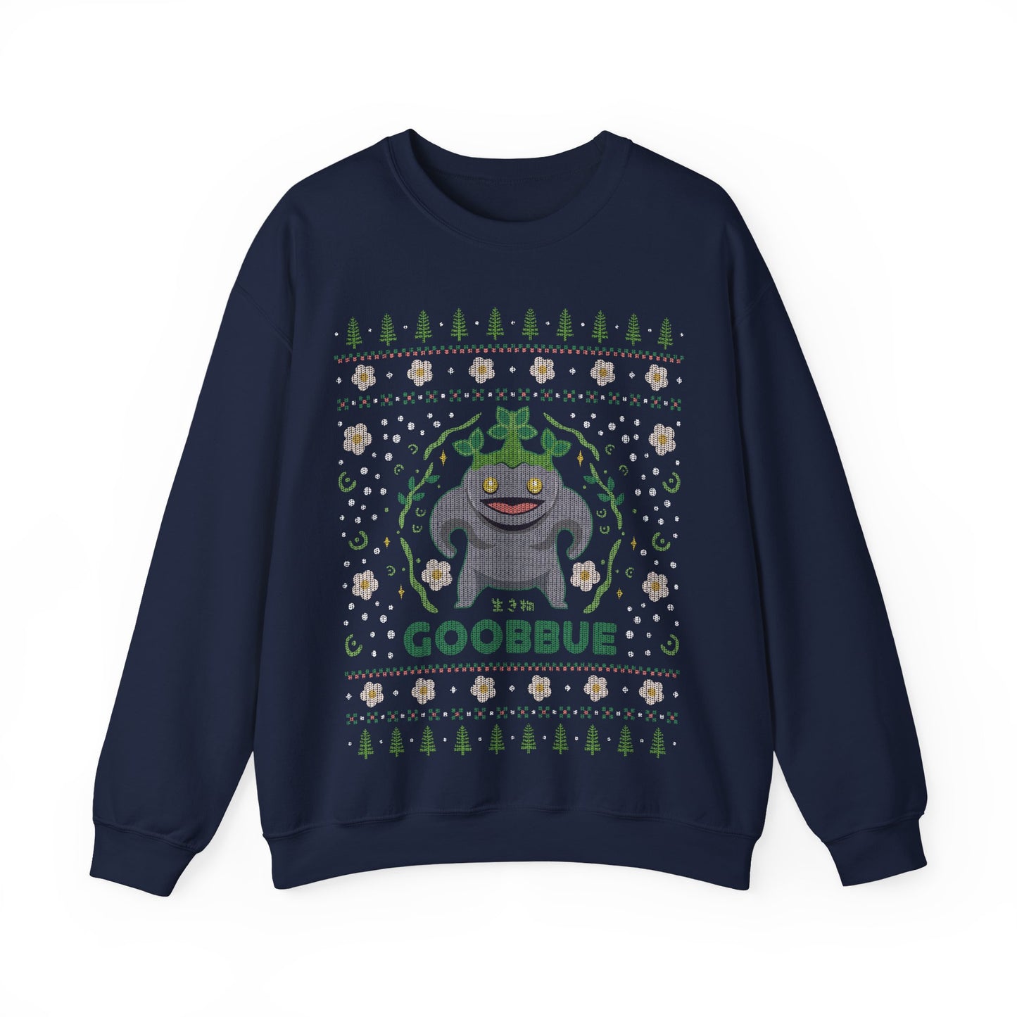 Goobbue Ugly Sweater Unisex Crewneck Sweatshirt
