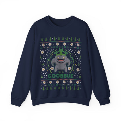 Goobbue Ugly Sweater Unisex Crewneck Sweatshirt
