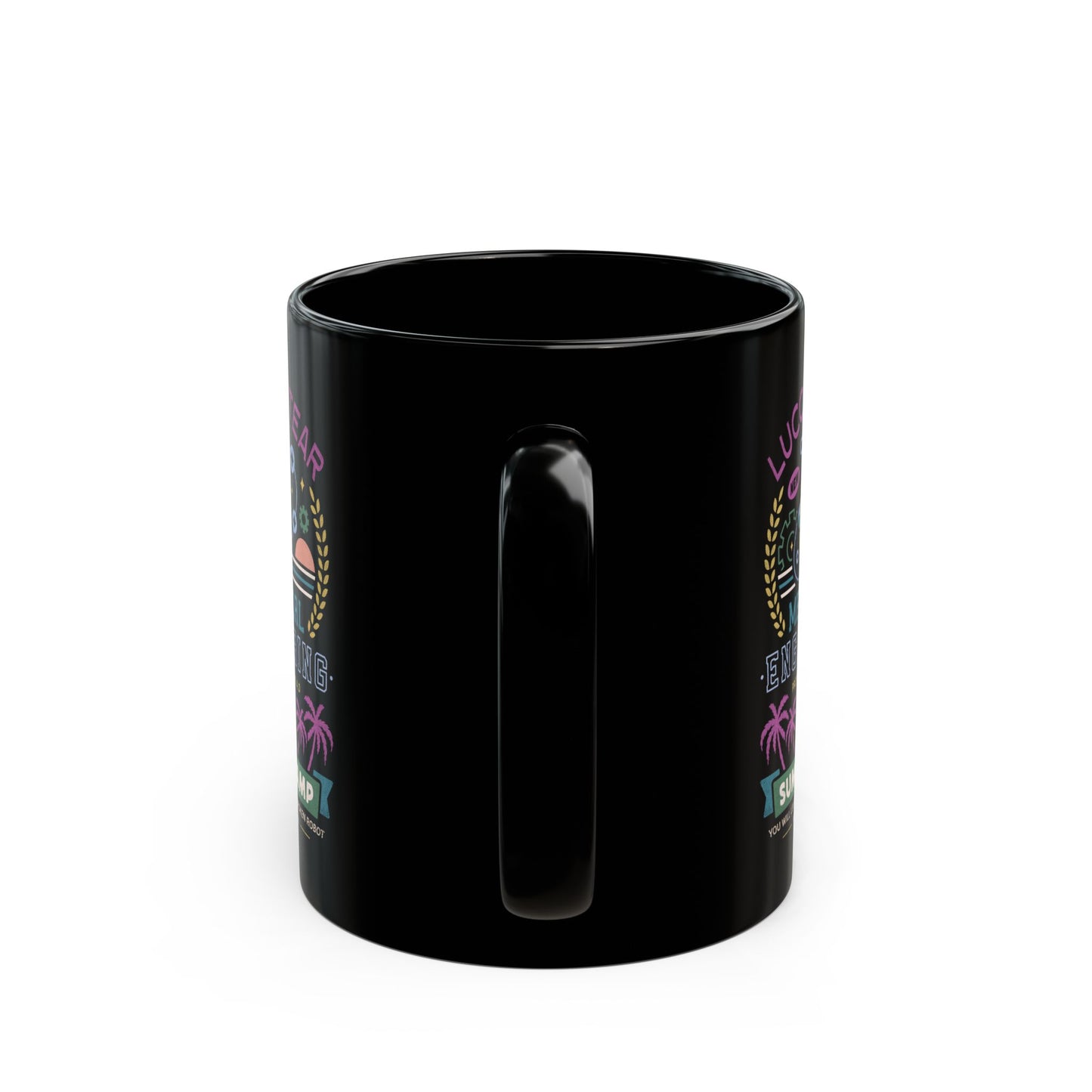 Lucca Ashtear Summer Camp Black Mug