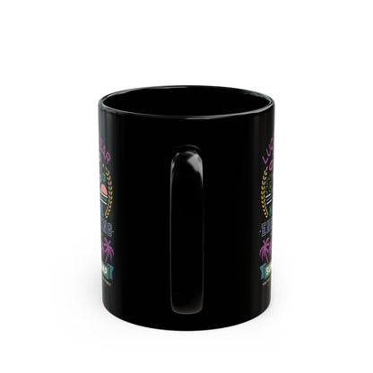 Lucca Ashtear Summer Camp Black Mug