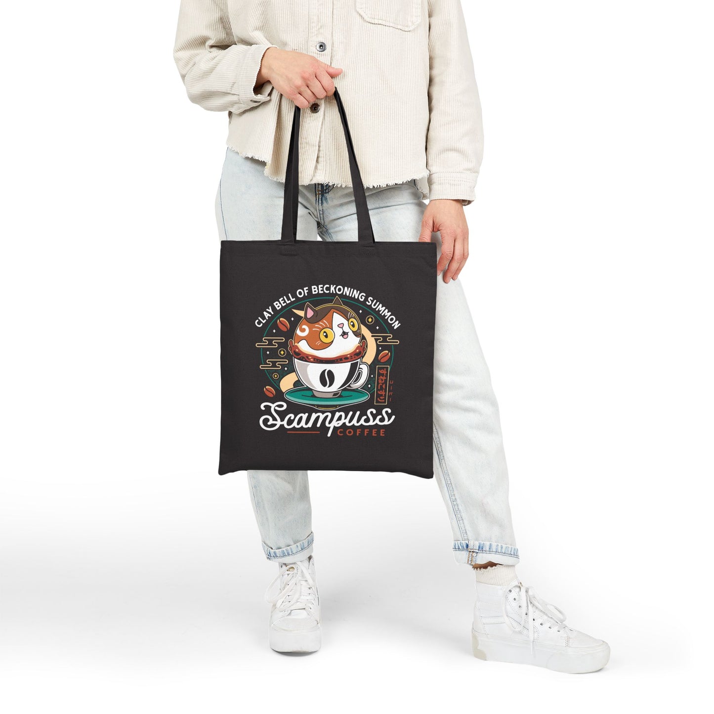Scampuss Coffee Emblem Tote Bag