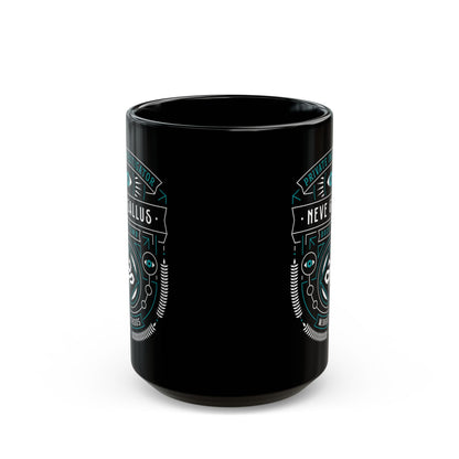 Minrathous Private Investigator Crest Black Mug
