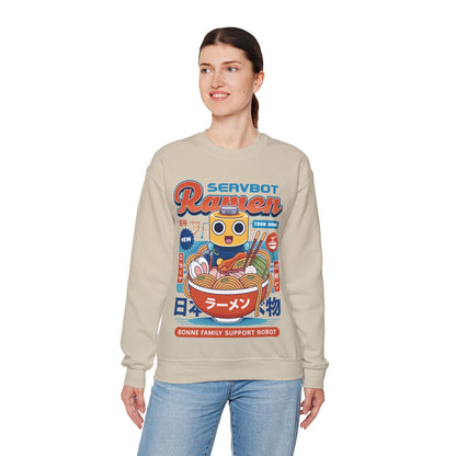 Servbot Ramen Vintage Crewneck Sweatshirt