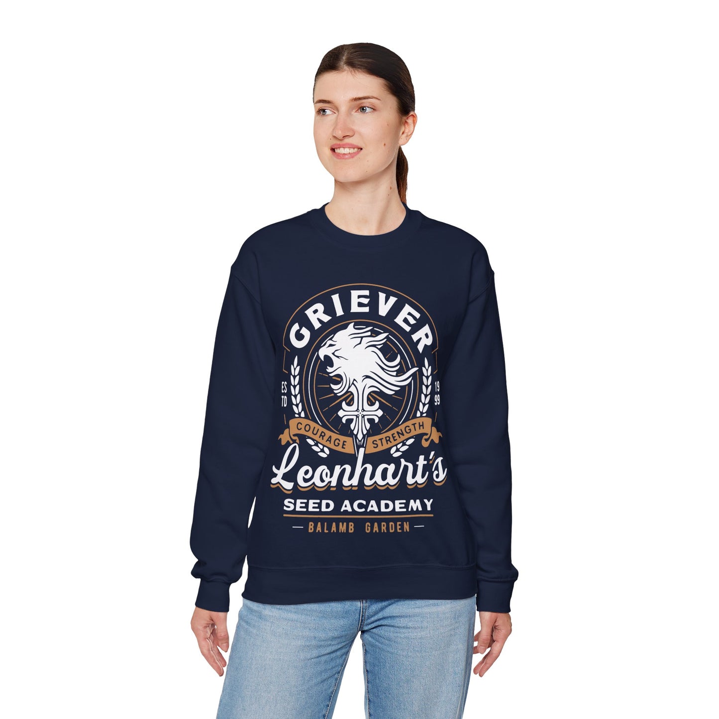 Squall Seed Academy Vintage Unisex Crewneck Sweatshirt