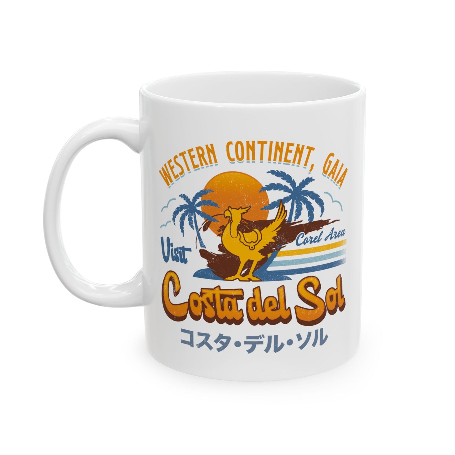 Costa Del Sol Vintage Ceramic Mug