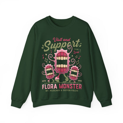Support Geffen Field Flora Crewneck Sweatshirt