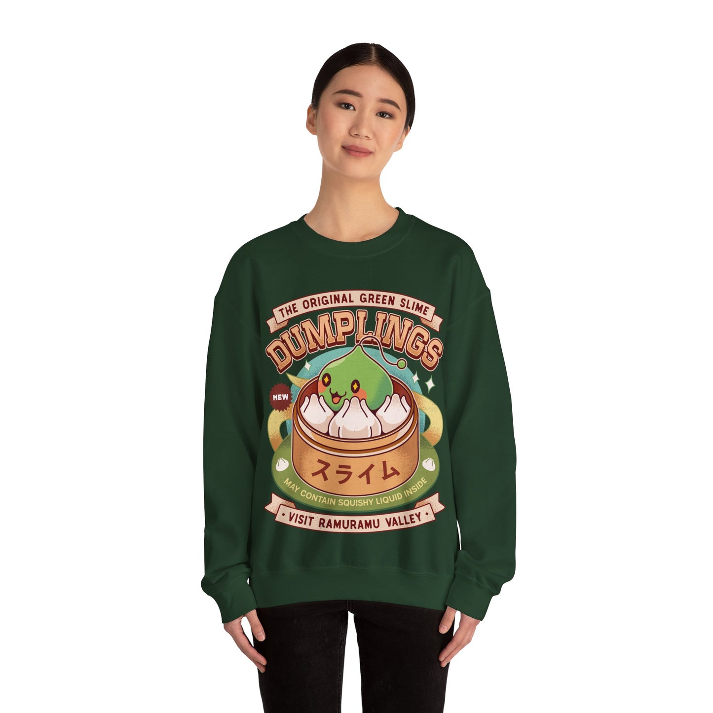 Ramuramu Valley Dumplings Vintage Crewneck Sweatshirt