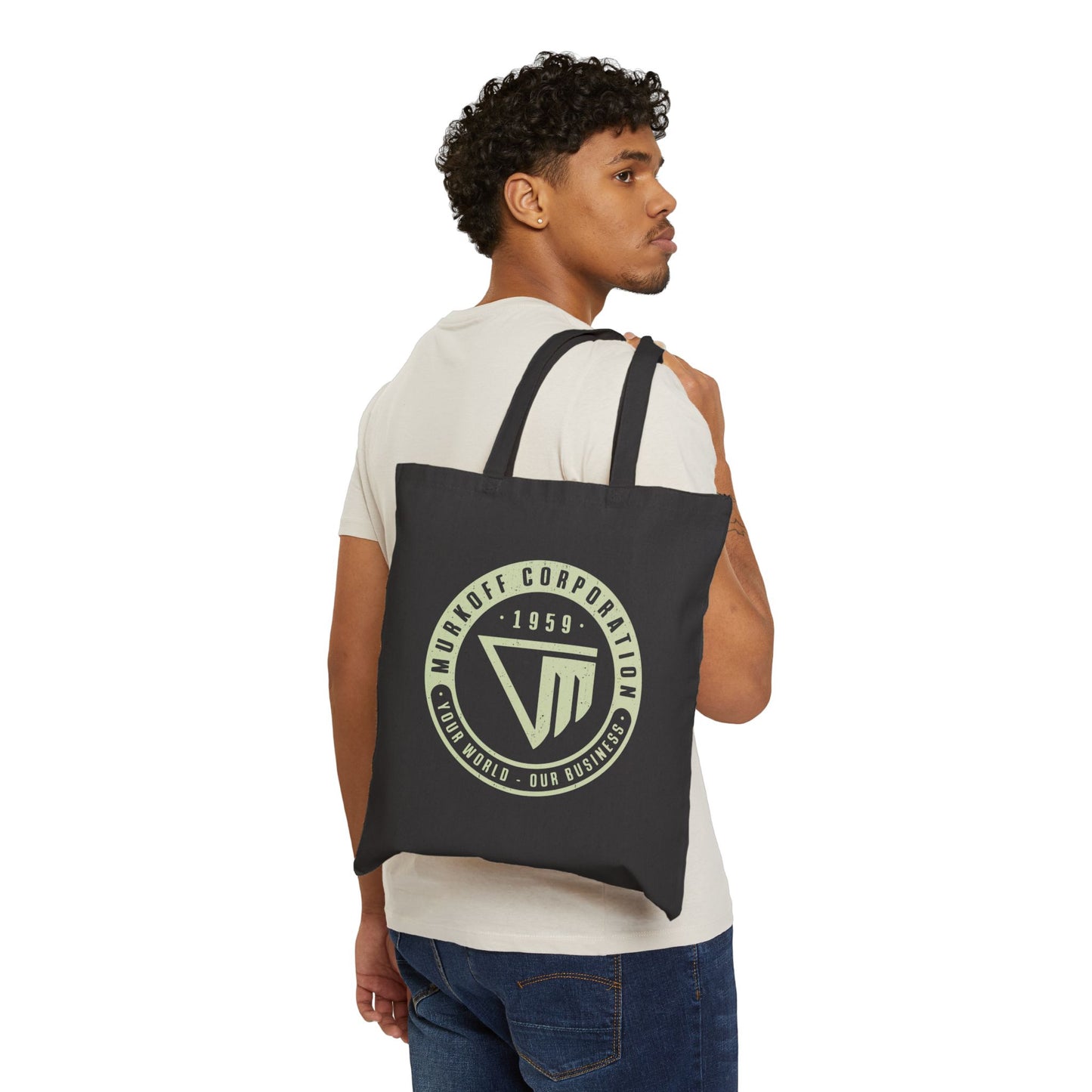 Murkoff Corporation Emblem Cotton Canvas Tote Bag