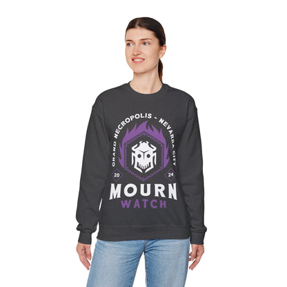 Mourn Watch Emblem Unisex Crewneck Sweatshirt