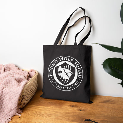 Hound Wolf Squad Crest Tote Bag