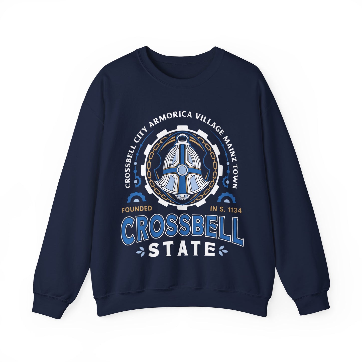 Crossbell State Crest Unisex Crewneck Sweatshirt