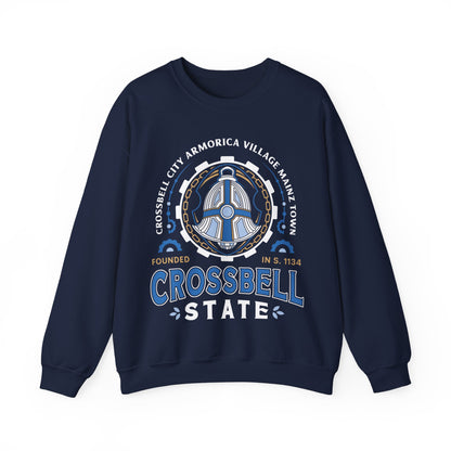 Crossbell State Crest Unisex Crewneck Sweatshirt