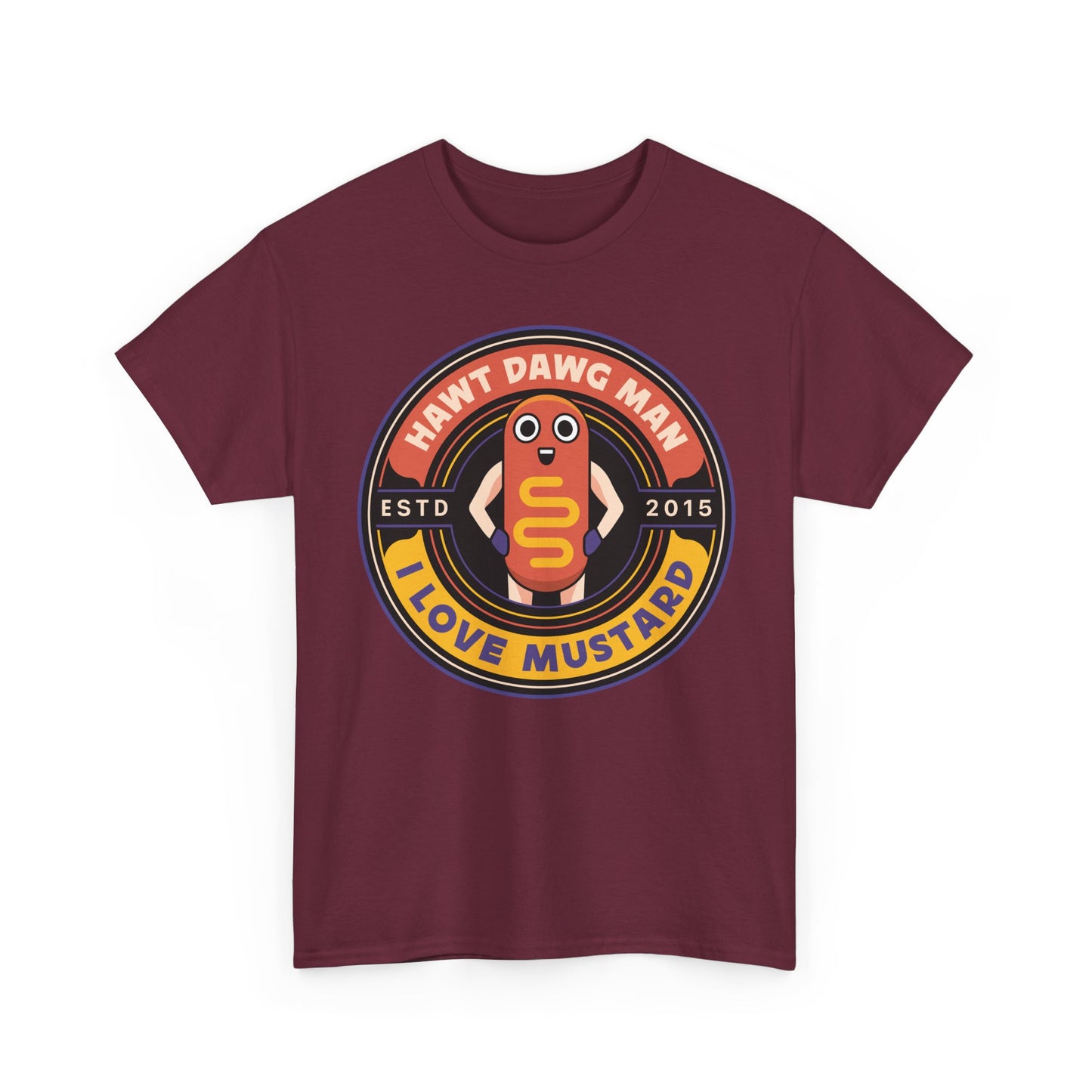 Hawt Dawg Man Emblem Unisex T-Shirt