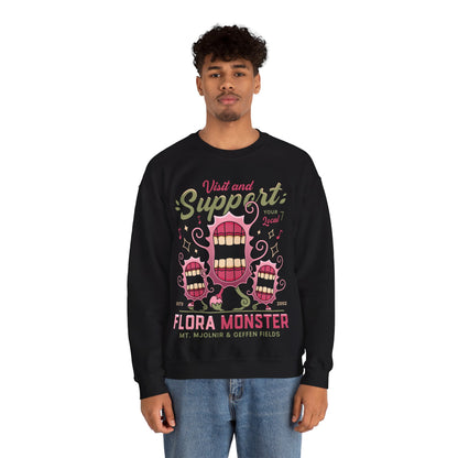 Support Geffen Field Flora Crewneck Sweatshirt