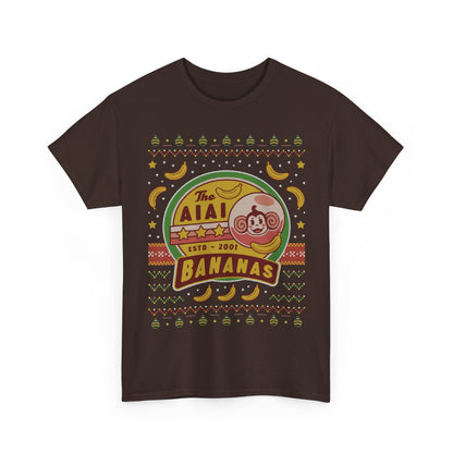 Aiai Bananas Ugly Sweater Unisex T-Shirt