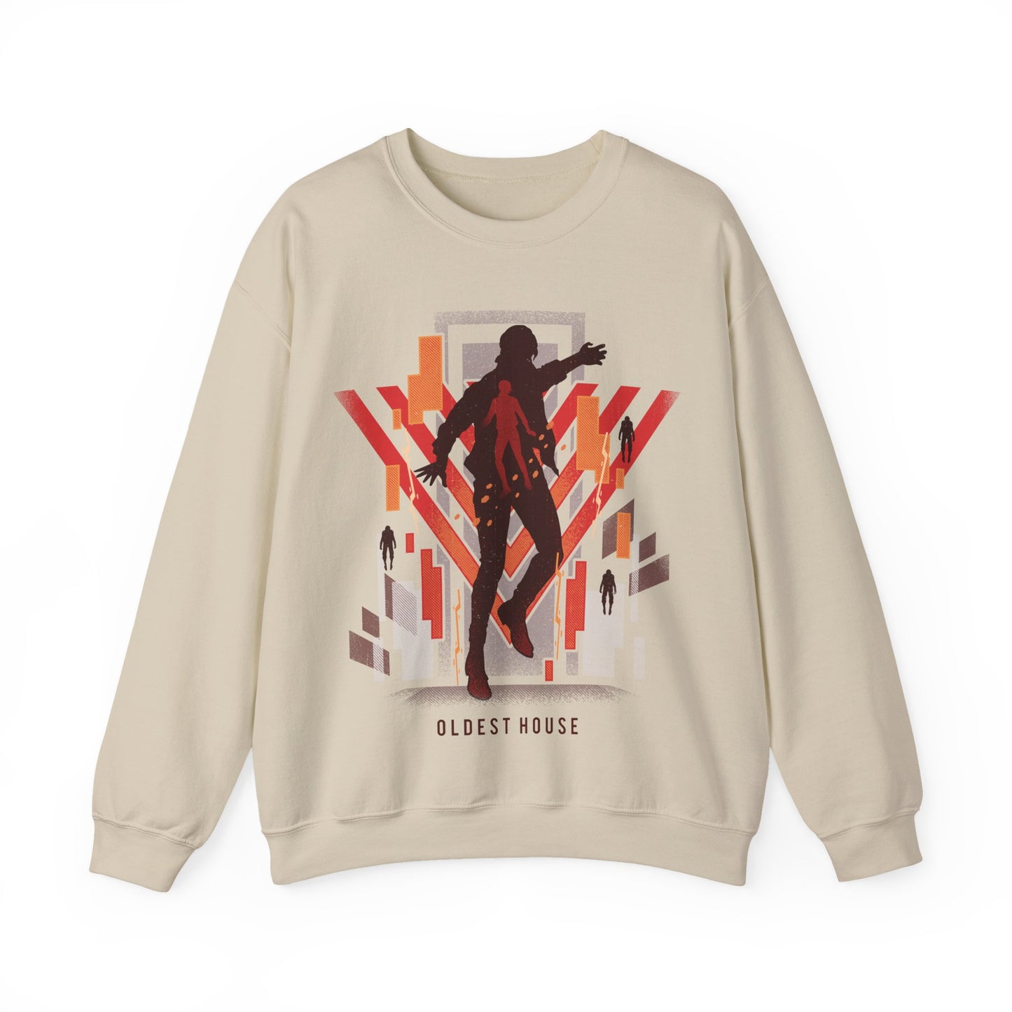 Paranatural Oldest House Building Crewneck Sweatshirt