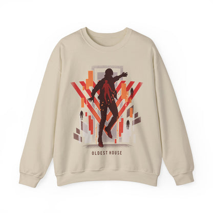 Paranatural Oldest House Building Crewneck Sweatshirt