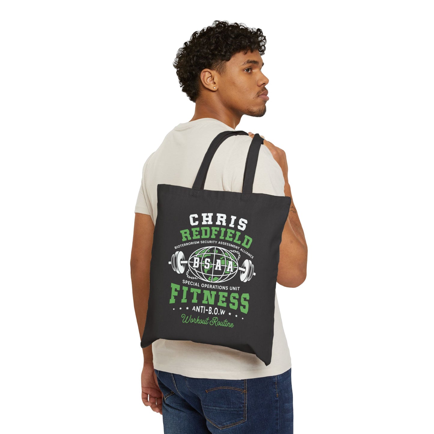 Bsaa Redfield Fitness Emblem Tote Bag